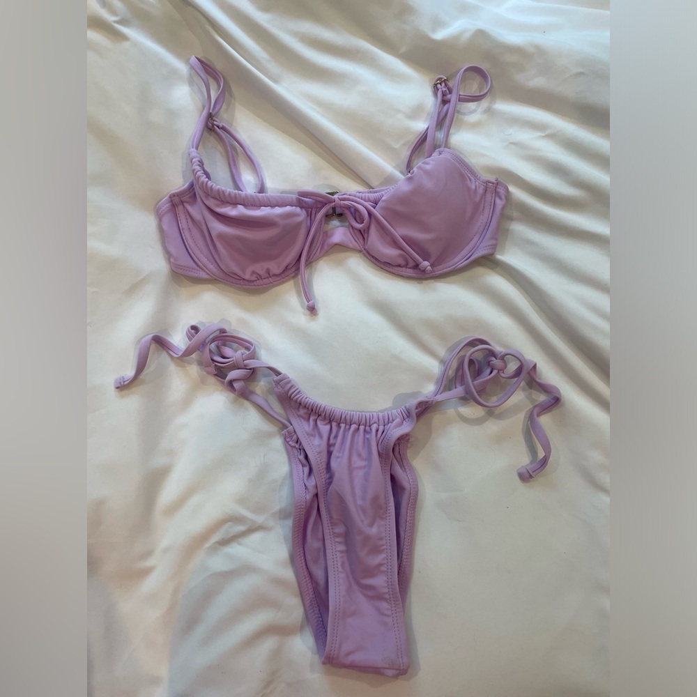 Purple Cupped Bikini - GREAT condition